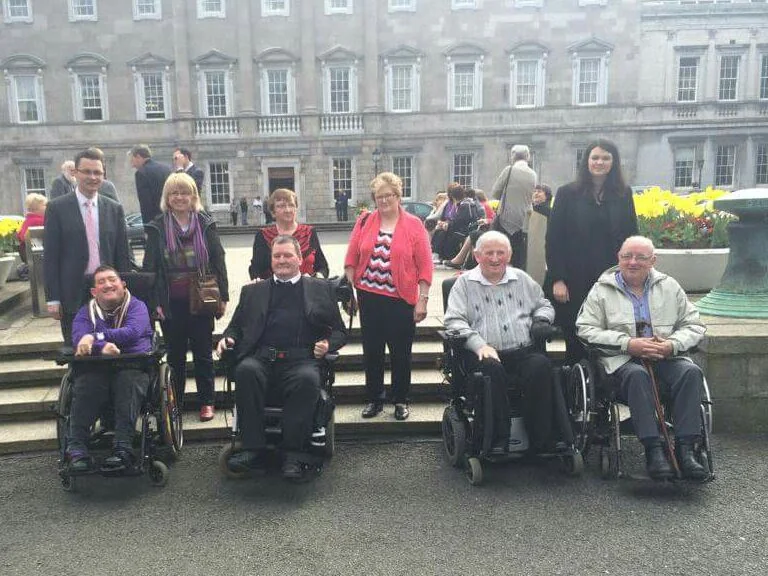 Limerick Leader Forum visit to Dáil Éireann with Patrick O'Donovan TD, Mary Geoghegan PA, Danny Noonan, David Noonan and other Forum members and PAs, circa 2014